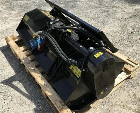 flail mulcher skid steer|skid steer flail mower attachment.